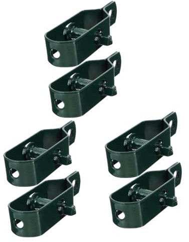 Toddmomy 6pezzi Tensionatore per Filo di Recinzione e Resistente per Esterni Strumento di Fissaggio per Cavi e Filo Heavy Duty Facile da Installare