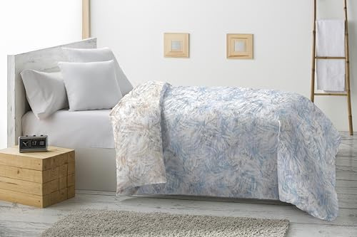 Miracle Home. Edredón nórdico Reversible Idril de Microfibra 360gr/m², Suave y Transpirable Ideal para Invierno, otoño y Primavera. 250X260. Cama 150.