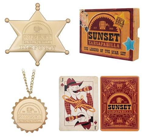 Fallout Sunset Sarsaparilla Collector's Set - Special Gold Coloured Edition | Enthält x3 Unikate | Offiziell lizenziert + limitiert auf 5.000
