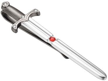 Asienice Personalisierte Schwert Krawattennadel Silber Krawattenklammern Für Herren Schmucka
