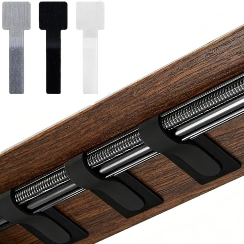 60 Stück Selbstklebende Kabelhalter für Schreibtisch