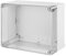 INDUSTRIAL Aufputzdose 220x170x86 mm, IP65 Schutzklasse, UV-beständig, Schlagfest, Polycarbonat, für Industrieanwendungen