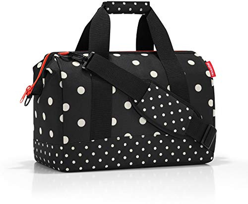 reisenthel Allrounder M Mixed dots – Vielfältige Doktortasche zum Reisen, für die Arbeit oder Freizeit – Mit funktional-stylischem Design
