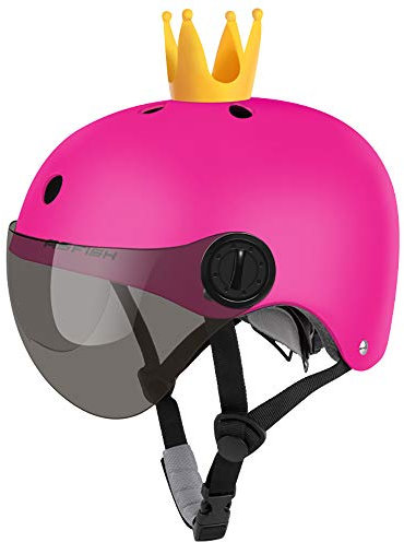 Jia Hu 1 x Kinder-Helm, Kinder-Sporthelm, Schlagfestigkeit für Multi-Sportboards.