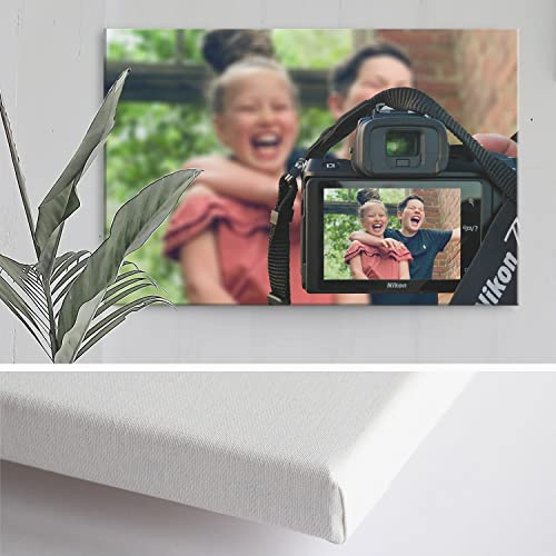 Eigenes Foto auf Leinwand drucken 120x80cm - Ihr Motiv als Leinwandbild | Aus Ihrem Lieblingsfoto wird ein einzigartiges Wandbild – individuell gefertigt als persönliche Dekoration oder Geschenk