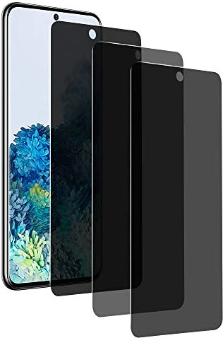 CaseLover [3 Stück] Privacy Displayschutzfolie für Samsung Galaxy S21 FE 5G, 9H Härtegrad Anti-Kratzer Full Screen Protector Anti Spy Gehärtetes Glas Blickschutzfolie für Samsung Galaxy S21 FE 5G