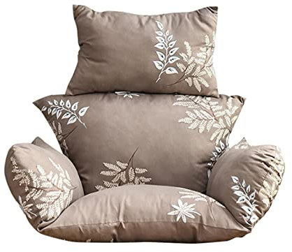 dobooo Hängesessel-Kissen, Hängesessel-Kissen – waschbares Schaukelsessel-Kissen, Terrassen-Hänge-Stuhl-Pad, Garten-Hängekorb-Stuhl-Sitz (nur Kissen)