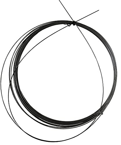 1M superelastische Nitinol-Legierung Gerader Nickel-Titan-Draht 0,1-1,8 mm hyperelastisches Filament, schwarzer Federstahldraht (0.3MMX1M)