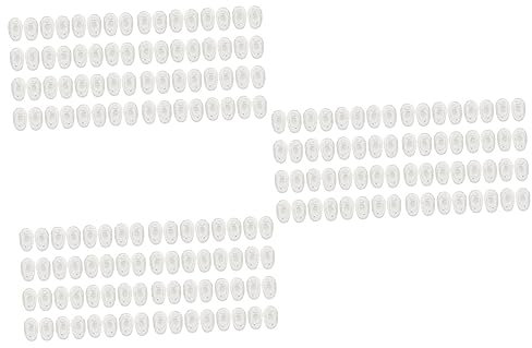Gogogmee 120paare Nasenpads Für Brillen Rutschfeste Augenpads Einfache Installation Für Sonnenbrillen Und Lesebrillen Komfortable Und Langlebige Brillenaccessoires
