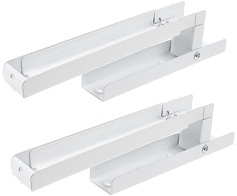 Amosfun Support Mural pour - Peu Encombrant 2 Pièces Étagères Extensibles pour Four Supports Muraux pour -