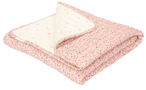 Little Dutch Decke Babydecke (70x100 cm) Fairy Floral & Fairy Blossom - Fairy Garden