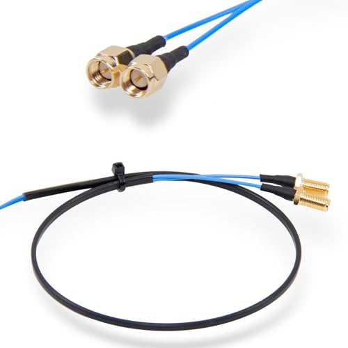 FTS Hennig Passacavo per finestra 5G, connettore SMA < presa SMA