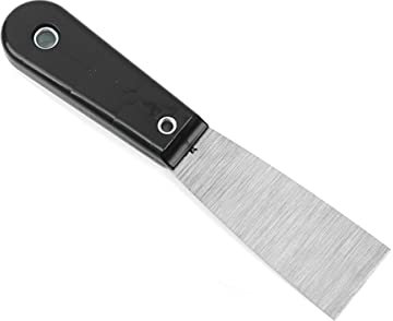 LOYKZCT Putty Knife Drywall Scrapers Stainless Steel Flexible Putty Knives - Used for Wallpaper, Wall Putty Remover Tool Set,2.5inch(1.5inch)