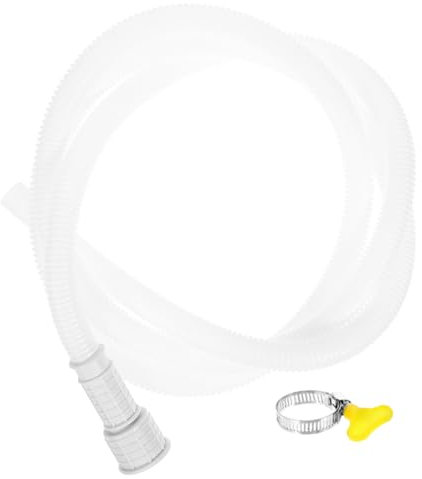 QUMIIRITY 4m Manguera De Drenaje De Aire Acondicionado De Tubo Flexible Para De Para Lavadoras y Electrodomésticos Instalación y Material Resistente Sellado y Prevención De Filtraciones