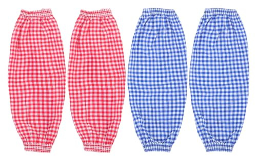 Operitacx 2 Paires Manchettes Élastiques Anti-Huile Pour Cuisine Protection Des Bras Réutilisables Confortables Pour Nettoyage Et Travail Domestique