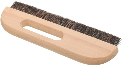 PartyKindom Tapetenbürste mit Holzgriff Dichte Borsten Langlebiger Wandpinsel für Glattes Tapezieren Praktischer Pinsel zum Kleben und Glätten von Tapeten Robust und Wiederverwendbar