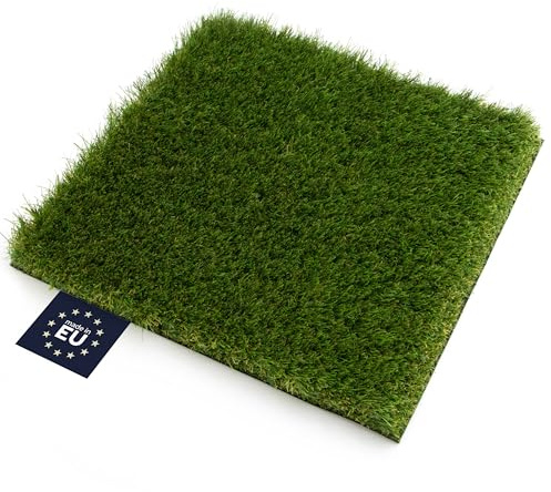 Primaflor Kunstrasen Megan | 200x300 cm | Grün | 40 mm hoch | UV-stabil | wasserdurchlässig | wetterfest | Kunstgras als Outdoor Bodenbelag Rasenteppich für Garten, Balkon, Terrasse und Dachterrasse