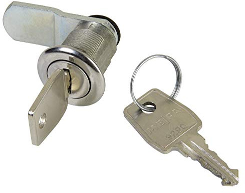MEFA A20000 Sicurezza (Serratura di Ricambio) Sinistra, per Cassette delle Lettere Come Beech 457/458, Grigio