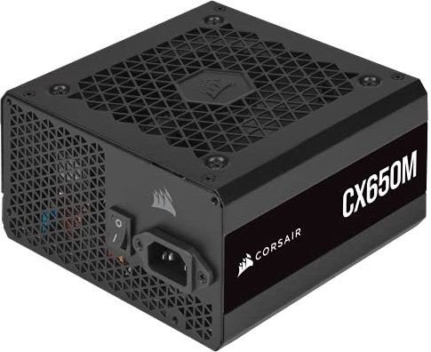 Corsair CX-M Series, CX650M, fuente de alimentación modular, 80 Plus Bronze