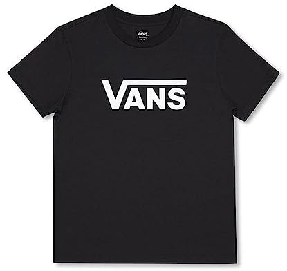 Vans Damen Drop V SS Crew T-Shirt, Schwarz, S