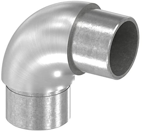STEINBACHER© | Curva per tubi in acciaio inox a 90° stretta, ad innesto, per tubo 33,7 x 2,0 mm