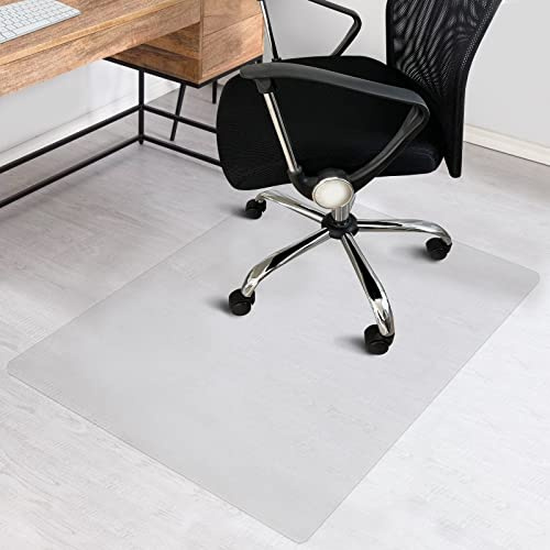 FLODI. PRO Series Office Chair Mat for Hard Floor (190 x 300 cm) Highly Transparent, Clear Polycarbonate Floor Protection Mat, Non-slip, Durable, Scratch Resistant Desk Mat