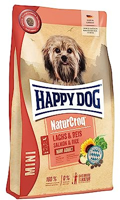 Happy Dog NaturCroq Mini lax & ris 4 kg