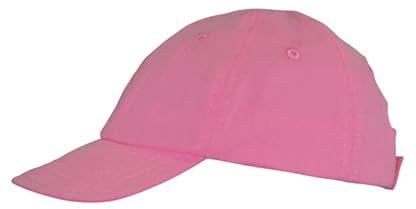 BLUECHOLON Keps i babystorlek. 100 % bomull mjuk och andningsbar, 6 paneler. Justerbar stängning i samma färg. Flexibelt visir. Innerband., Rosa, 30