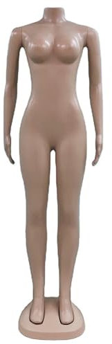 Weiblich Schaufensterpuppe, Schneiderpuppe, Deko Mannequin, für Bekleidungsgeschäft Kleider,Color