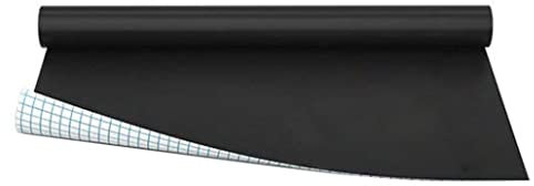 Blackboard Sticker Self Adhesive Chalkboard Contact Paper Black Chalk Paper for Home Office School Dry Erase Wallpaper Decal Chalkboard Sticker 1 Set(Blackboard Stickers + 5 Pcs Chalk)