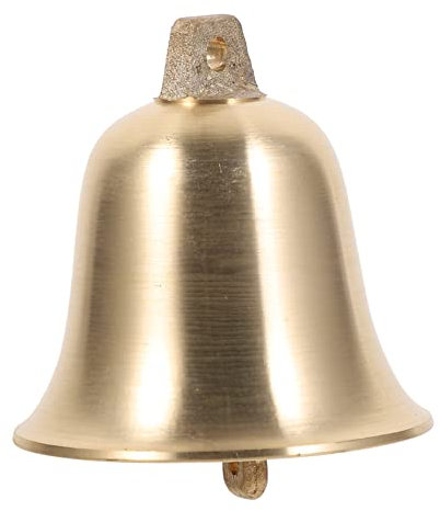TOPPERFUN Metallglocke Zum Basteln Hängeglocke Anhänger Vintage-Glocke DIY-bastelglocke Weihnachtsglocke Hängedeko Weihnachtsdekoration Glockendeko Für Party Und Halloween Dekorative Messing
