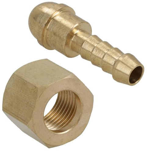 Raccord de tuyau de gaz à souder 5/16 avec filetage 3/8 BSP pour droitier