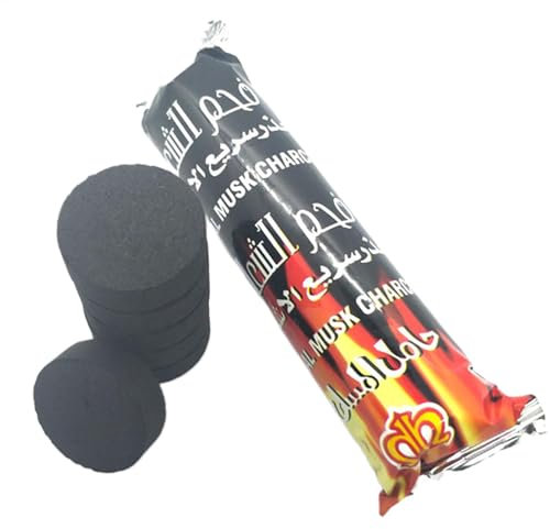 Charbon de Bois à Griller | Charbon de Bois pour Le Carbone en Naturel et Naturel avec Combustion Rapide | en de Fruits | Bricchette à à à Faible teneur en CE