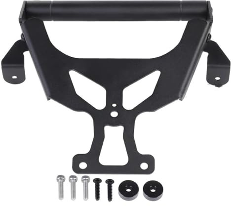 QGMKMVZZBK Porta Cellulare GPS Per Yamaha Per Tracer 900 9/GT 2021-2025 9GT Supporto Telefono Con Estensione Manubrio Staffa Di Navigazione Antivibrazione GPS Moto(Black 2)