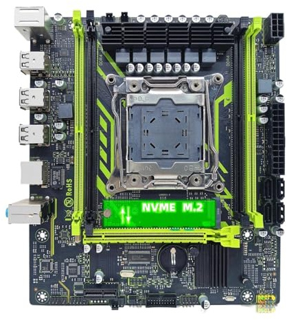 Kit scheda madre X99-8D4 con CPU LGA2011-3 E5 2650 V4, memoria RAM NVME M.2 SATA(Motherboards)