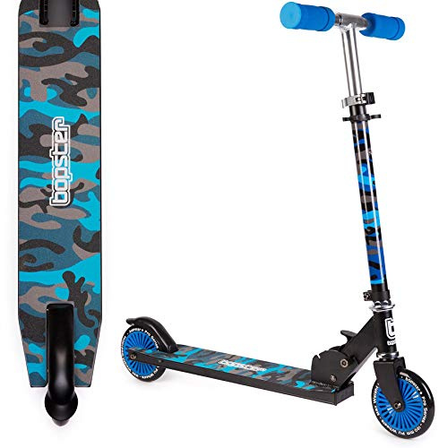 Bopster Kinder Roller, Tretroller, Scooter für Kinder mit höhenverstellbarem Lenker. Scooter, City-Roller für Kinder in unterschiedlichen Farben