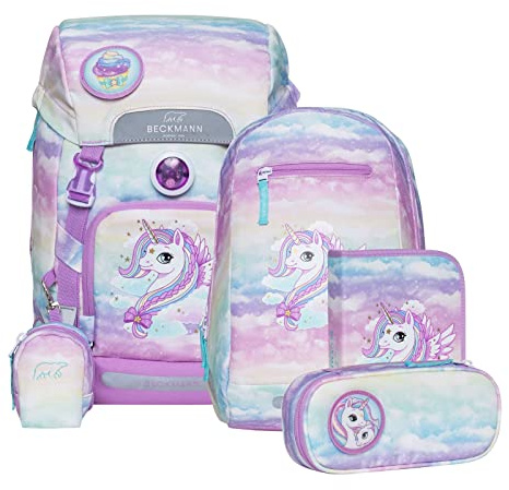 Beckmann of Norway Schulrucksack Unicorn 4 TLG