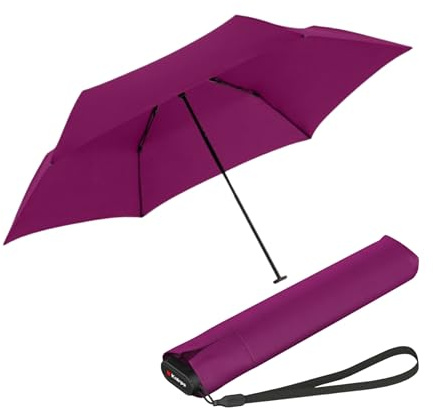 Knirps Taschenschirm Ultra US.050 Slim Manual – Ultra leicht und flach – Sturmfest