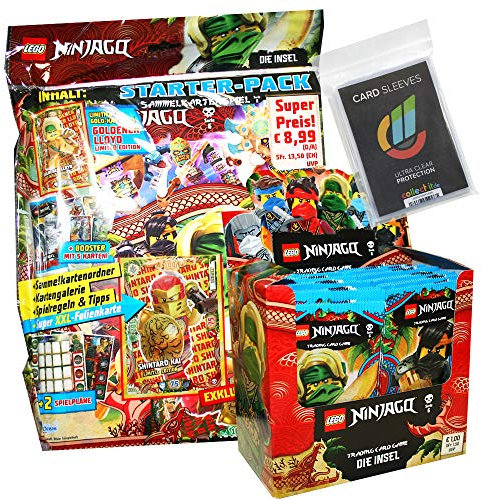 Lego Ninjago - Serie 6 Trading Cards - 1 Starter + 1 Display (50 Booster) - Deutsch