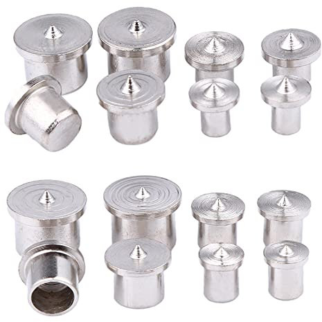 Posizionamento mobili del pannello Falegnameria Log Punte per tasselli Spilla tonda Localizzatore fai da te Spille in legno Centro accessori per punzonatura