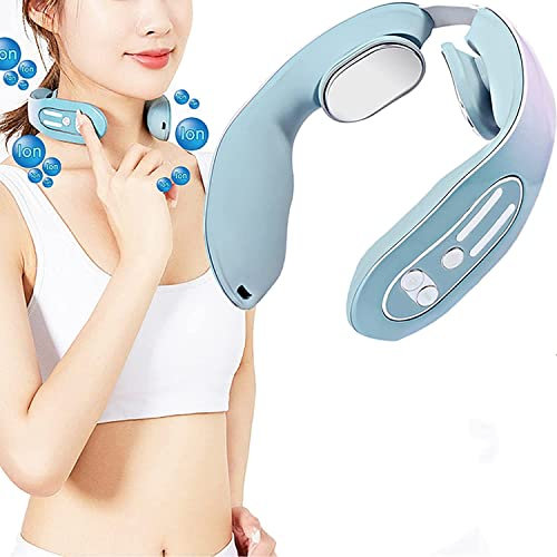 Neck Massage for Pain Relief, 12 Levels Cordless Deep Tissue Trigger Point Massager Used at Office, Home, Travel, Gift for Women Men Mom Father