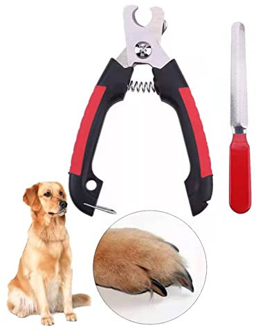 ZLXFT Krallenschere für Hunde und Katzen,Nagelschere Kaninchen,Edelstahl Krallenzange Krallenpflege Schneider für Haustiere, Krallenpflege für Kleintiere