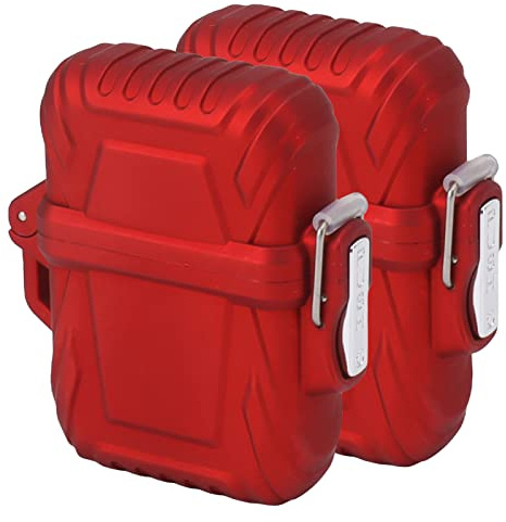 Étui de Protection Étanche IP56 pour Briquet Torche en Plastique et Alliage de Zinc Compatible avec la Plupart des Modèles pour Extérieur Randonnée Camping Travail Voyage