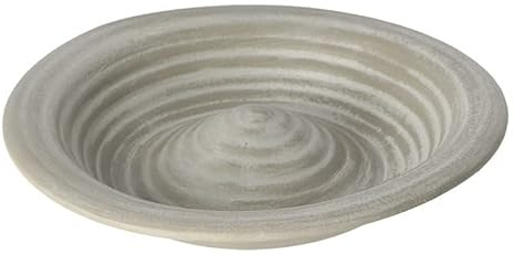 Esschert Design Vogelbad aus Keramik, Grau