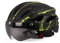 Generic Fahrradhelm, 58–62 cm, Verstellbarer Fahrrad-Fahrradhelm, Schutzhelm, Fahrradhelm mit Magnetischem Visier für Erwachsene, Männer, Frauen (Grün Schwarz), Genericz3o5b76hkw-47