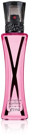Christina Aguilera - Infinite Xtina, Eau de Parfum, Fragrancia en Spray, Floral Ámbar Frutal con Notas de Guayaba Rosa, Jazmín Rosa y Ámbar Moderno, Perfume para Mujer, 30 ml