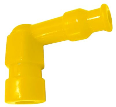 cyclingcolors Antiparasite capuchon de bougie étanche connecteur câble allumage moteur moto scooter quad tondeuse tracteur mobylette dirt bike, Jaune