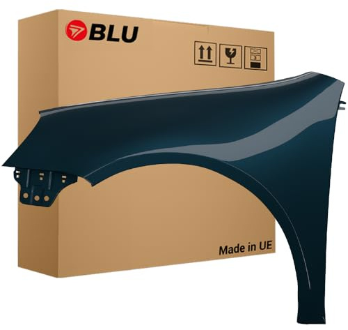 BLU Kotflügel Passend für Volkswagen Golf 5 V Schrägheck LC5F Links Blau | 2003-2009 | Vorderseite Vorne | Lackiert | Einbaufertig