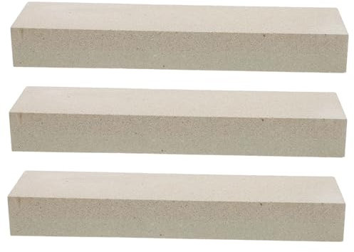 CLISPEED 3pezzi Pietra Affilacoltelli Doppia Faccia Affilatura Sicura e Stabile Per Utensili Da Cucina Resistente All Usura Perfetta Per e Forbici