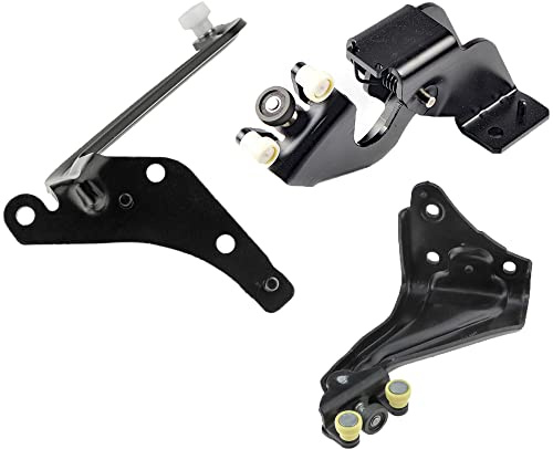 (Lot de 3) Chariot Guidage de Porte Coulissante Droite Supérieure + Centrale + Inférieure compatible pour JUMPY SCUDO EXPERT à partir de 2007-9033T7 9033T9 9033V0